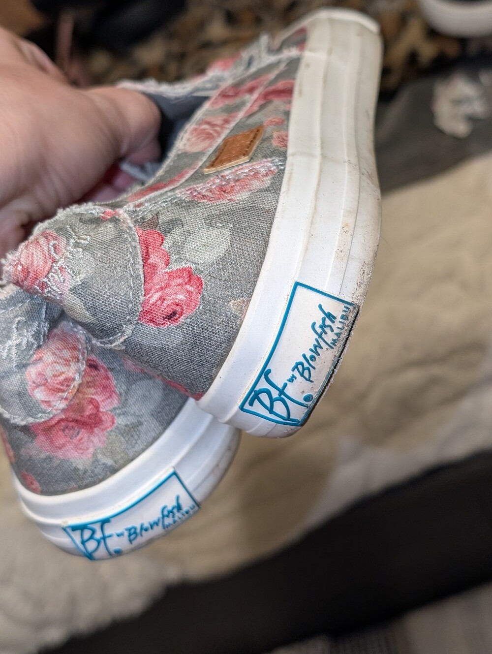Blowfish Malibu Floral slip-on sneakers - Picture 6 of 7